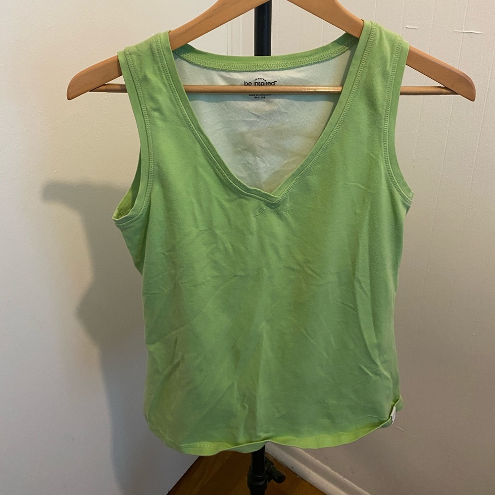 Green tank for Women/teens